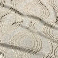 Eclipse Jacquard (Reversible) Table Runner in Taupe