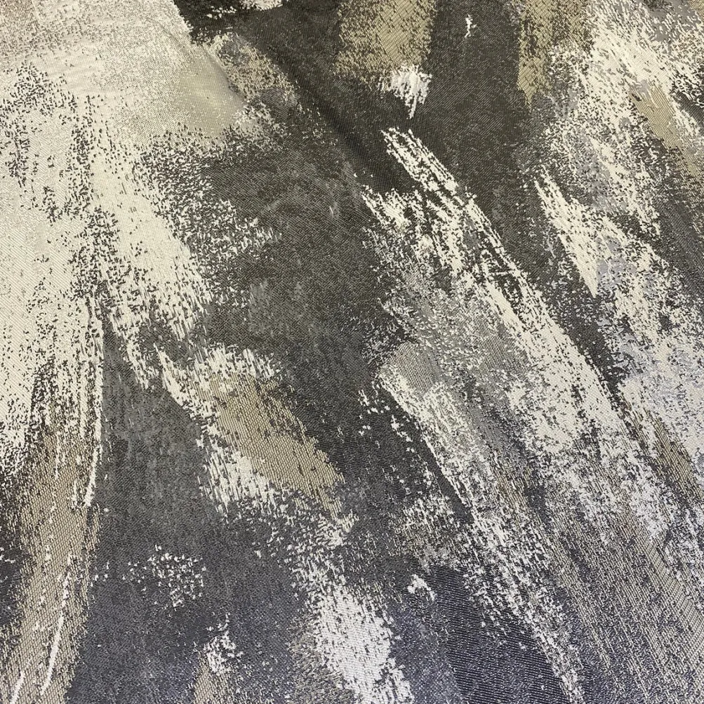 Element Jacquard Table Linen in Silver