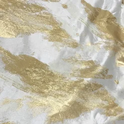 Element Jacquard Table Runner in Gold and Off-White