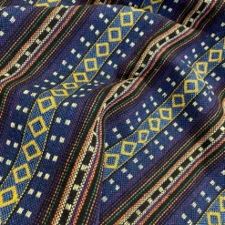 Ethnic Stripe (Knit-Look) Table Linen