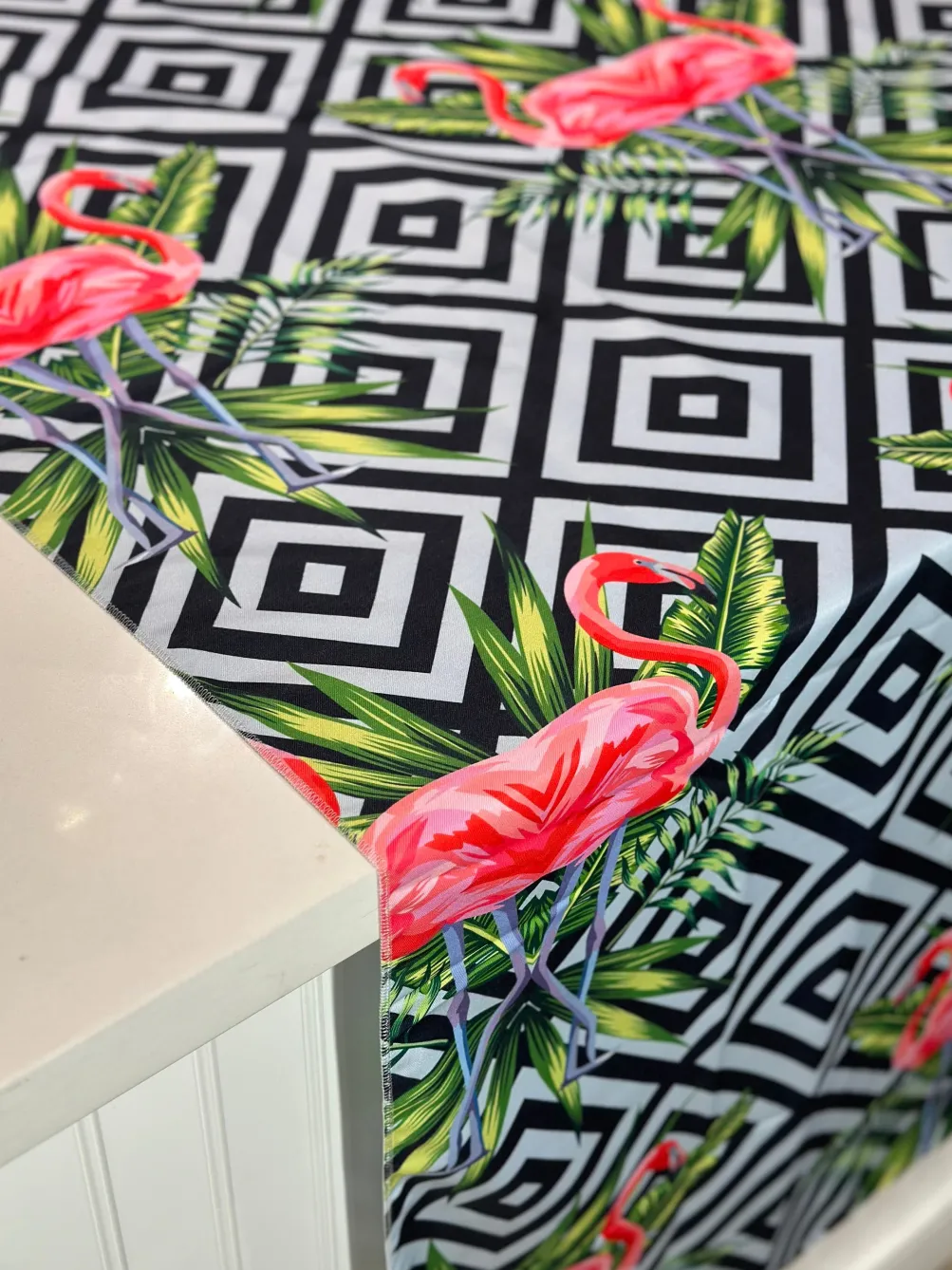 Flamingo (Poly Print) Table Linen