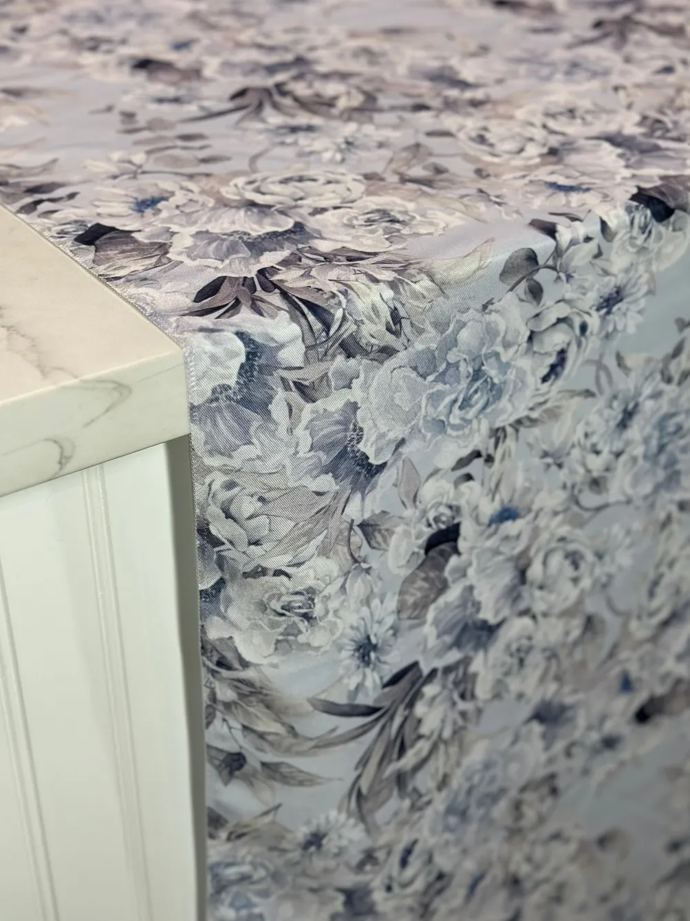 Floral Dusk (Poly Print) Table Linen in Copen Perry