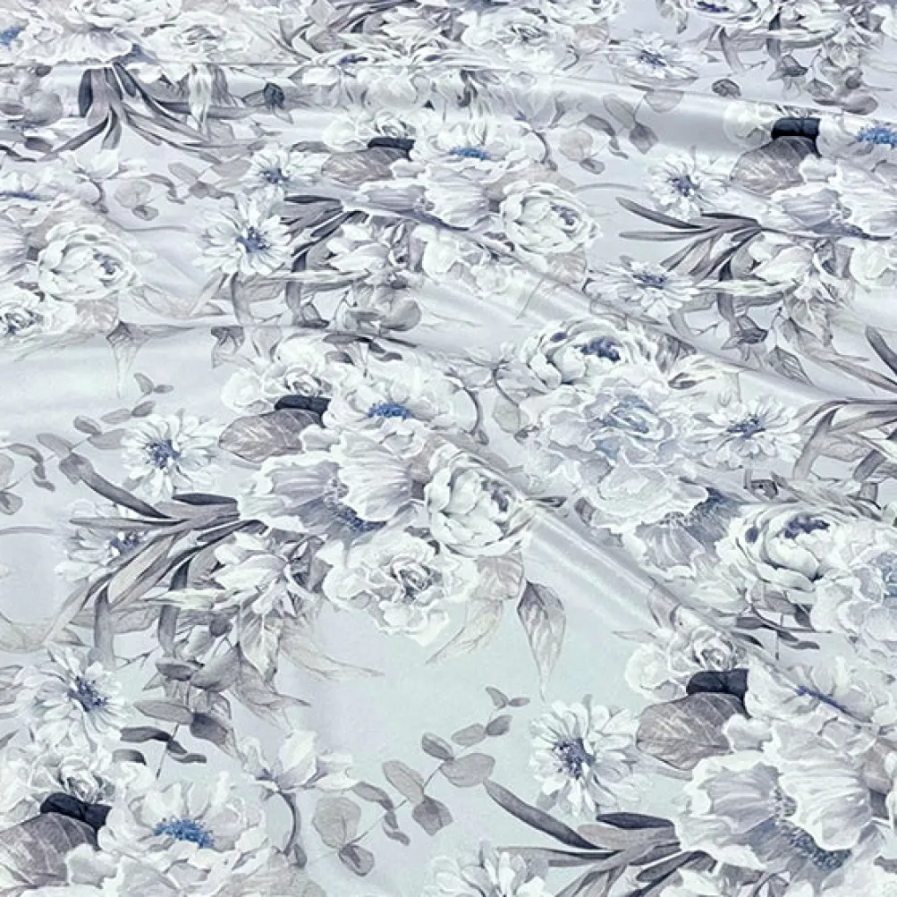 Floral Dusk (Poly Print) Table Linen in Copen Perry
