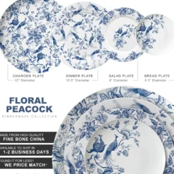 Floral Peacock Collection
