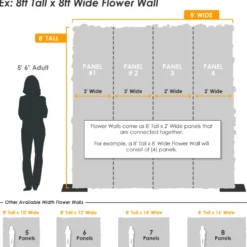 Flower Wall - Bridal Garden