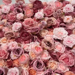 Flower Wall - Mauve Bloom