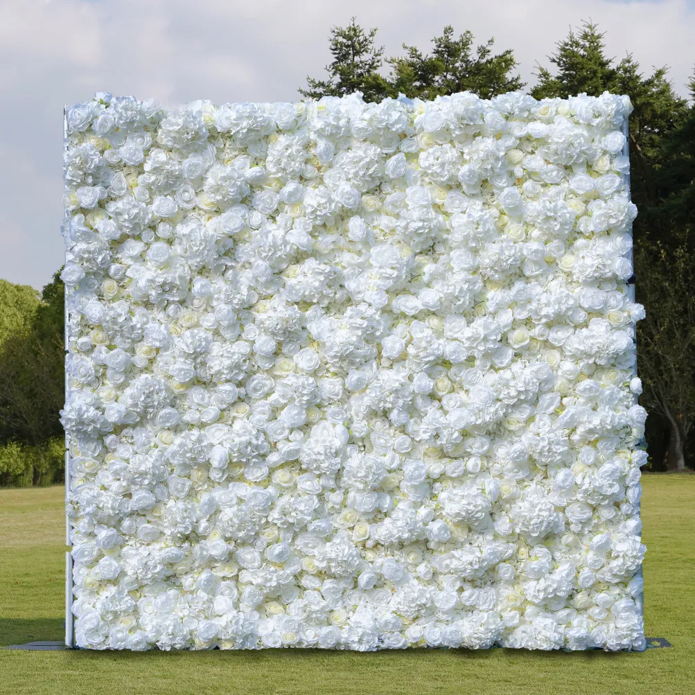 Flower Wall - Snow