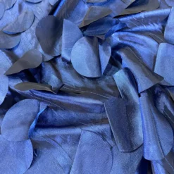 Funzie (Circle Hanging) Taffeta Table Linen in Navy