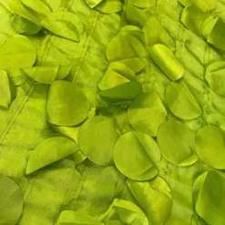 Funzie (Circle Hanging) Taffeta Table Linen in Lime