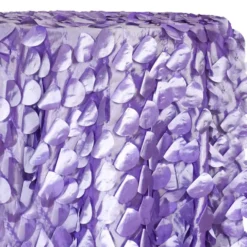 Funzie (Circle Hanging) Taffeta Table Linen in Lilac