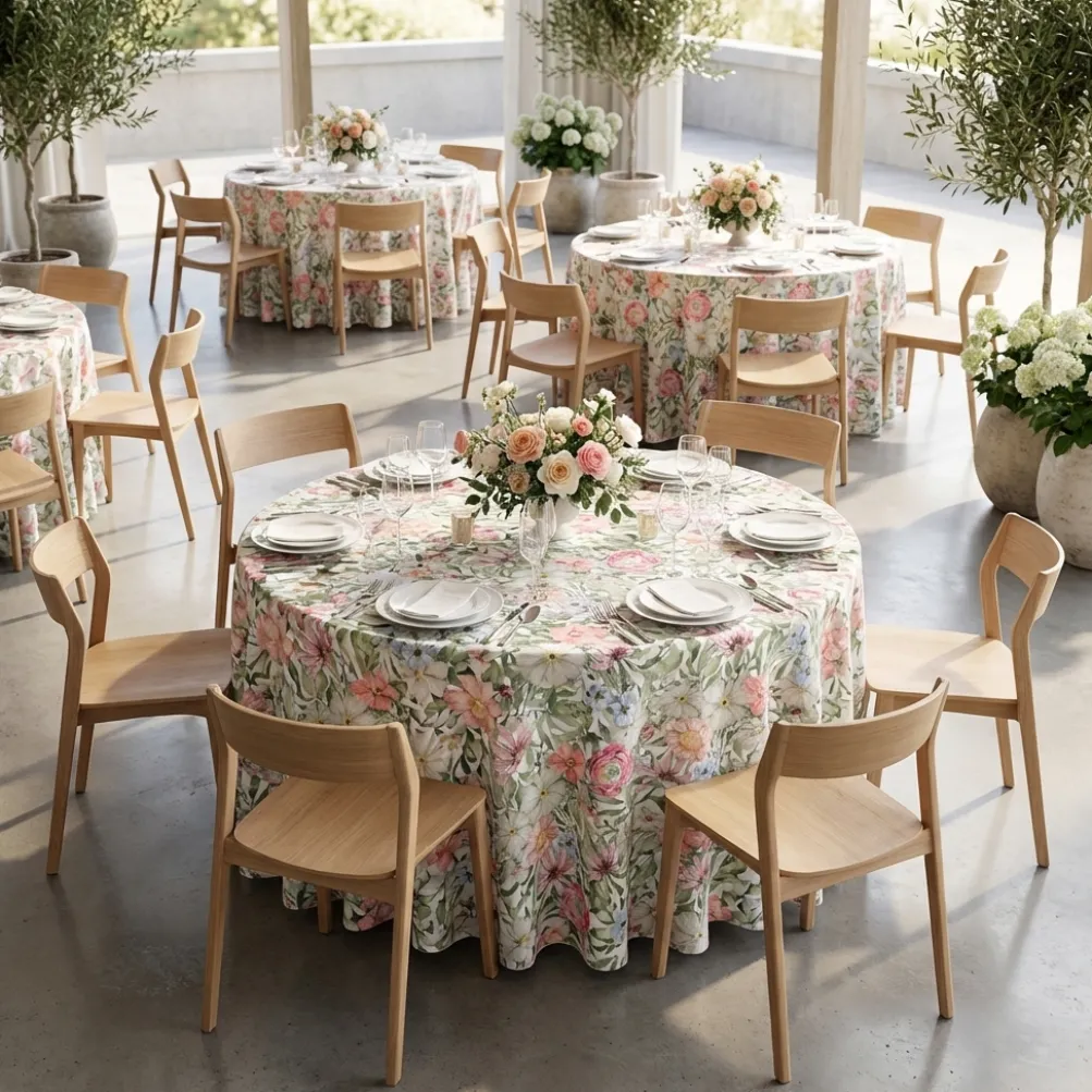 Garden Bliss (Poly Print) Table Linen
