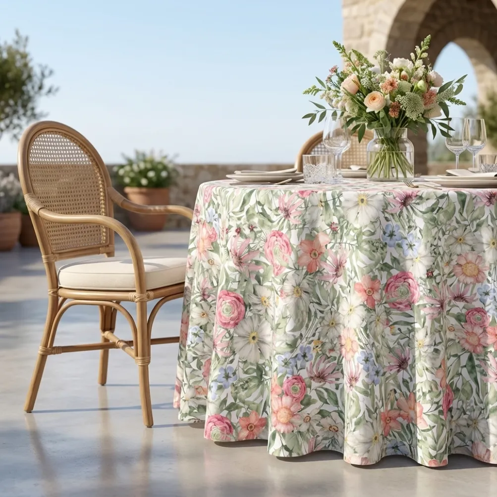 Garden Bliss (Poly Print) Table Linen