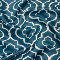 Gatsby Print (Lamour) Table Linen in Teal