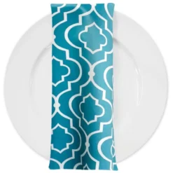 Gatsby Print (Lamour) Table Napkin in Jade