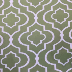 Gatsby Print (Lamour) Table Runner in Avocado