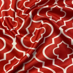 Gatsby Print (Lamour) Table Runner in Red