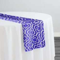 Gatsby Print (Lamour) Table Runner in Purple