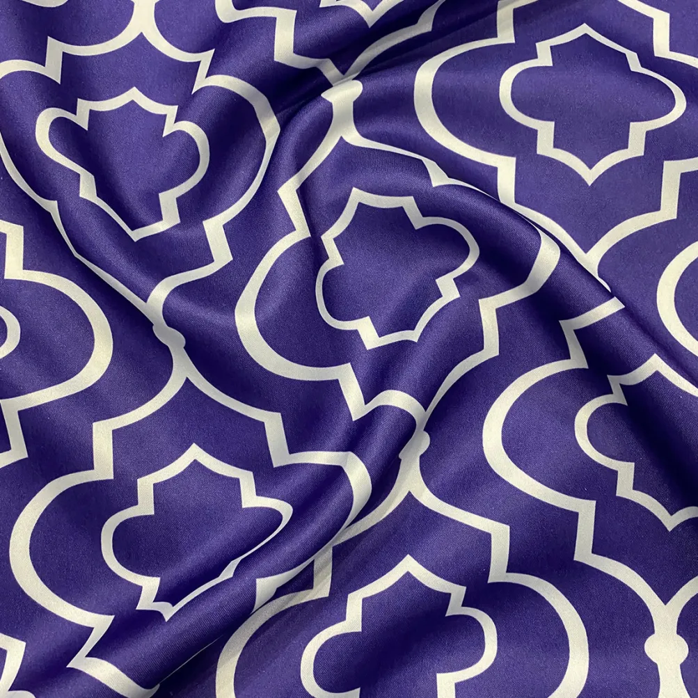 Gatsby Print (Lamour) Table Runner in Purple