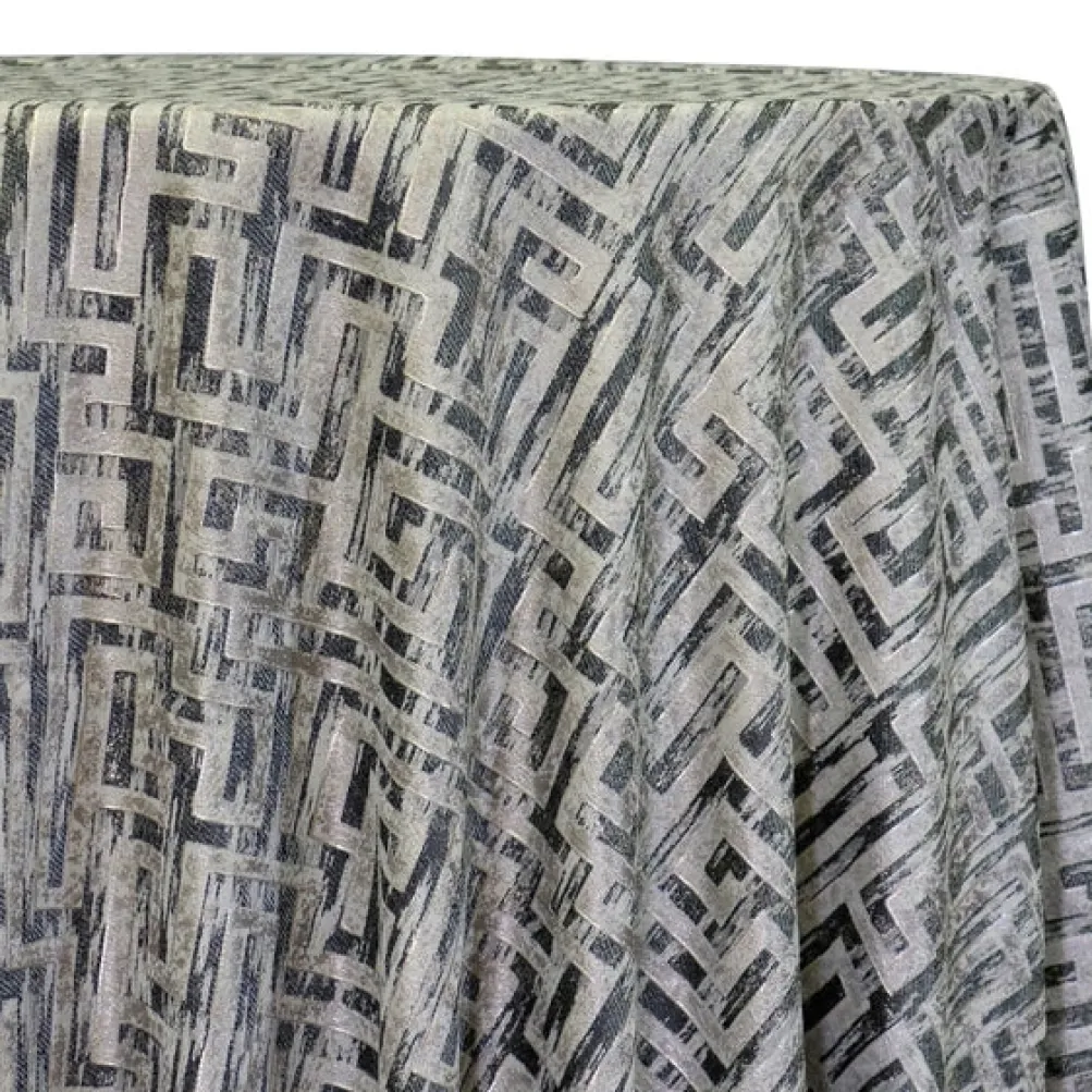 Gio Jacquard Table Linen in Grey