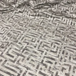 Gio Jacquard Table Runner in Grey