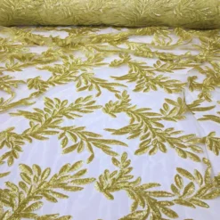 Giselle Sequins Table Linen in Gold