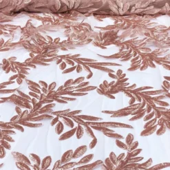 Giselle Sequins Table Linen in Blush