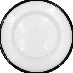 Glimmer - Glass Charger Plate in Black (Item # 0334)