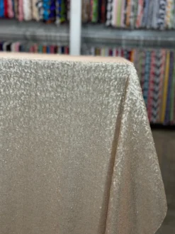 Glitz Sequins Table Linen in Blush Matte