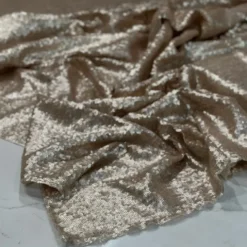 Glitz Sequins Table Linen in Blush Matte