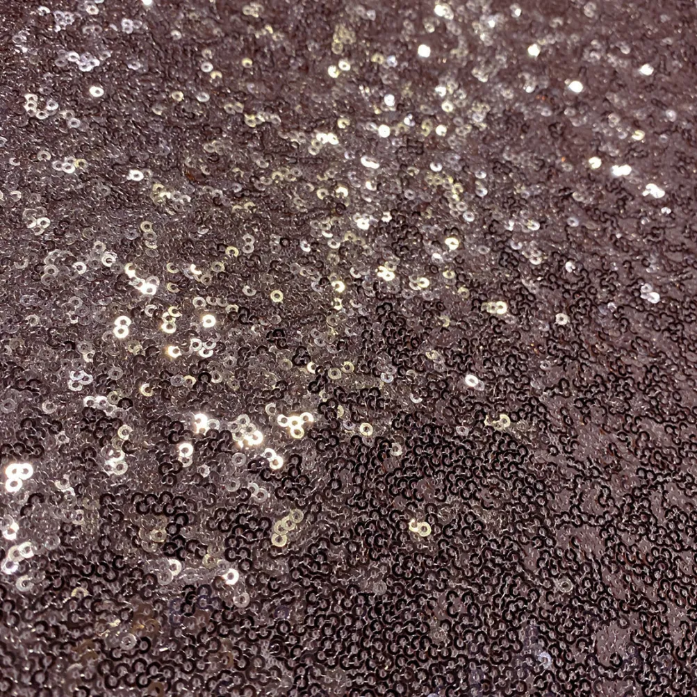 Glitz Sequins Table Linen in Dusty Rose