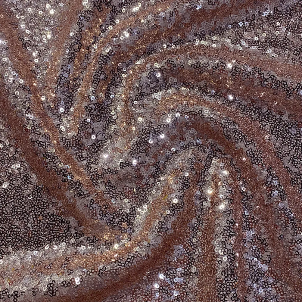 Glitz Sequins Table Linen in Dusty Rose