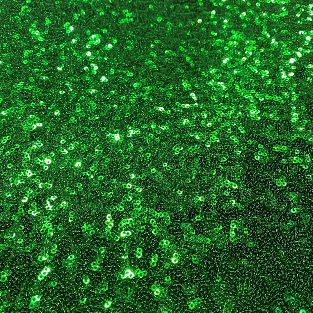 Glitz Sequins Table Linen in Emerald