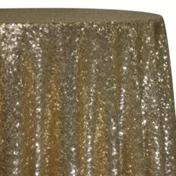 Glitz Sequins Table Linen in Gold 18K
