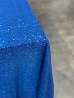 Glitz Sequins Table Linen in Royal