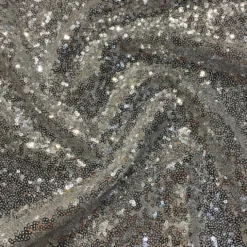 Glitz Sequins Table Runner in Silver