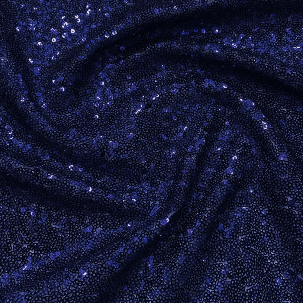 Glitz Sequins Table Runner in Navy