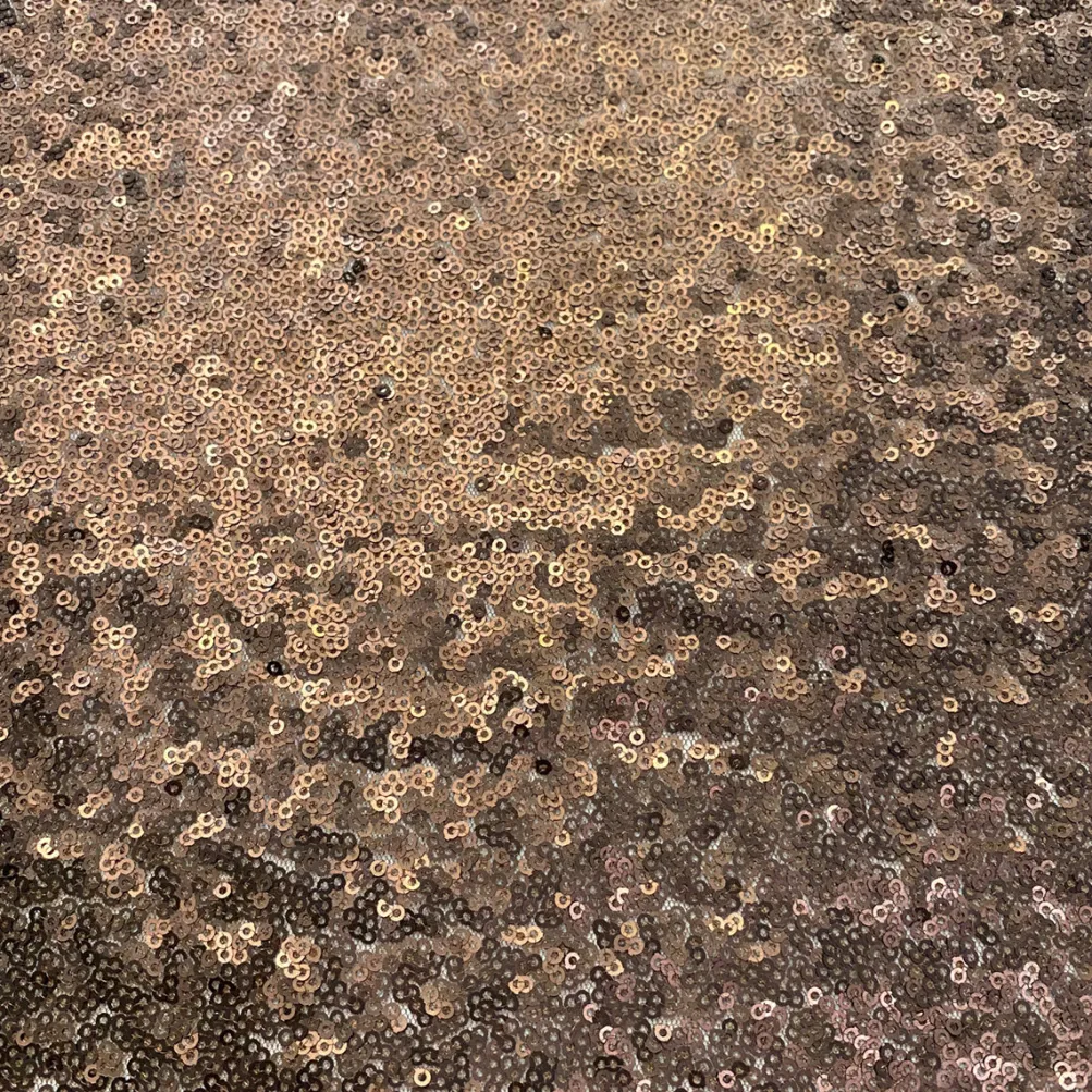 Glitz Sequins Table Runner in Cognac