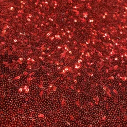 Glitz Sequins Table Runner in Red