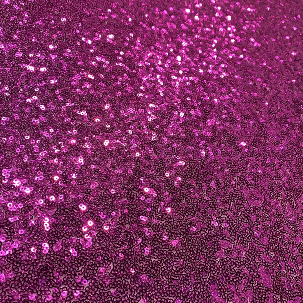 Glitz Sequins Table Runner in Fuchsia