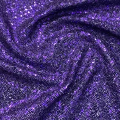 Glitz Sequins (w/ Poly Lining) Table Napkin in Purple