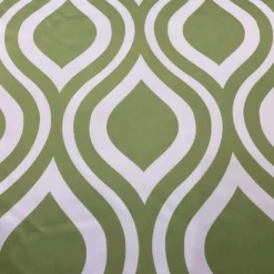 Groovy Print (Lamour) Table Linen in Avocado