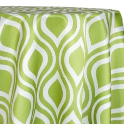 Groovy Print (Lamour) Table Linen in Avocado