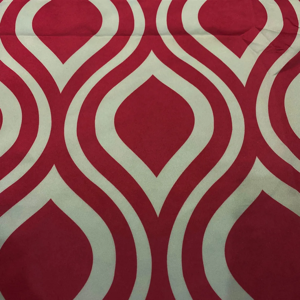 Groovy Print (Lamour) Table Linen in Fuchsia