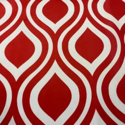 Groovy Print (Lamour) Table Linen in Red