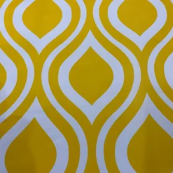 Groovy Print (Lamour) Table Runner in Yellow