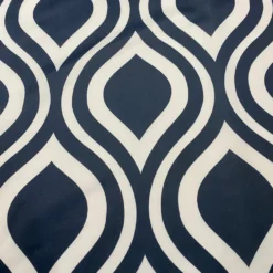Groovy Print (Lamour) Table Runner in Navy