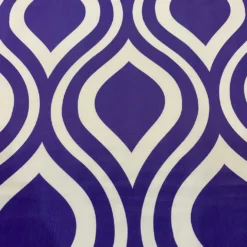 Groovy Print (Lamour) Table Runner in Purple