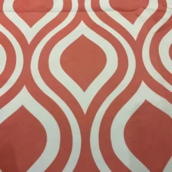 Groovy Print (Lamour) Table Runner in Coral