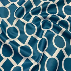 Halo Print (Lamour) Table Linen in Teal