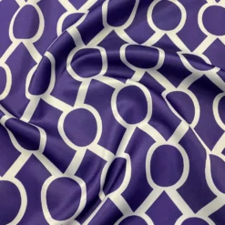 Halo Print (Lamour) Table Napkin in Purple